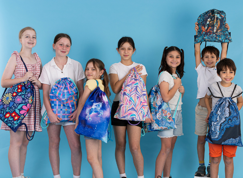 Kids’ Drawstring Bags: A Simple, Versatile Bag for School, Sport, and Sleepovers