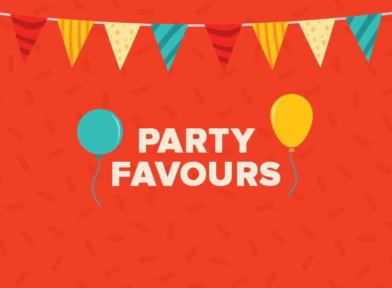 Easy Party Favours For Your Next Kids’ Birthday!