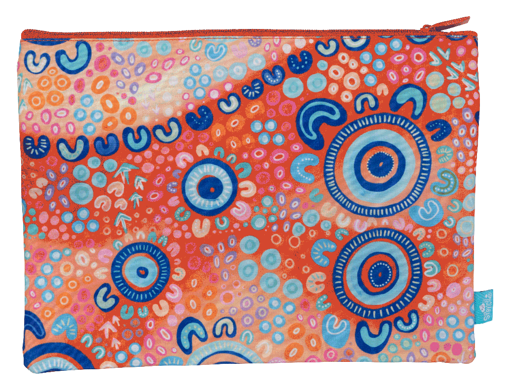 A4 Twin Zip Pencil Case - Ngootypoorteen