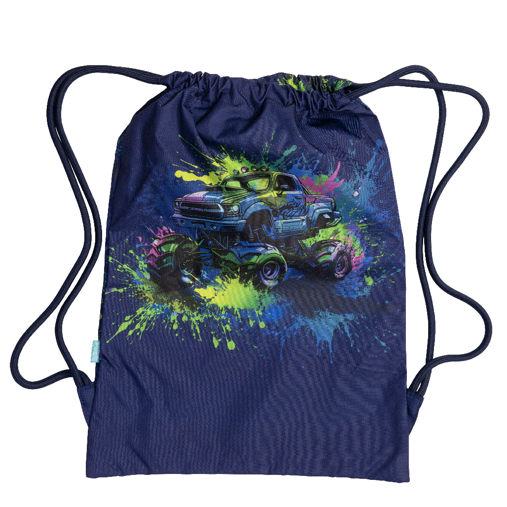 Big Drawstring Bag - Mega Wheels