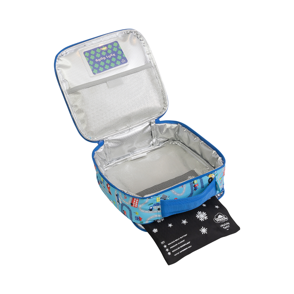 Little Cooler Lunch Bag + Chill Pack - Tiny Town