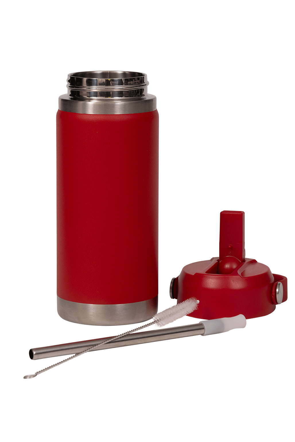 Little Insulated Water Bottle 470ml - Fire