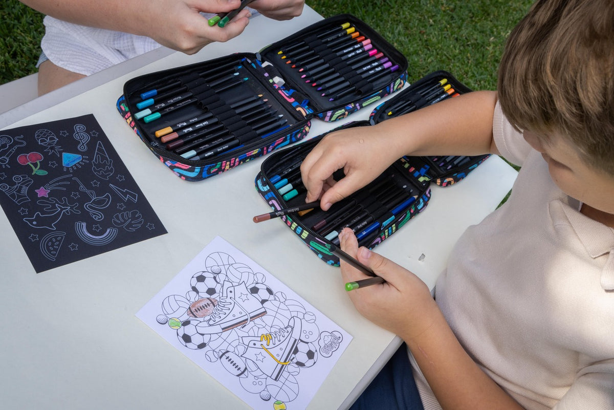 Get Arty Colouring Pencil Set - Squiggle
