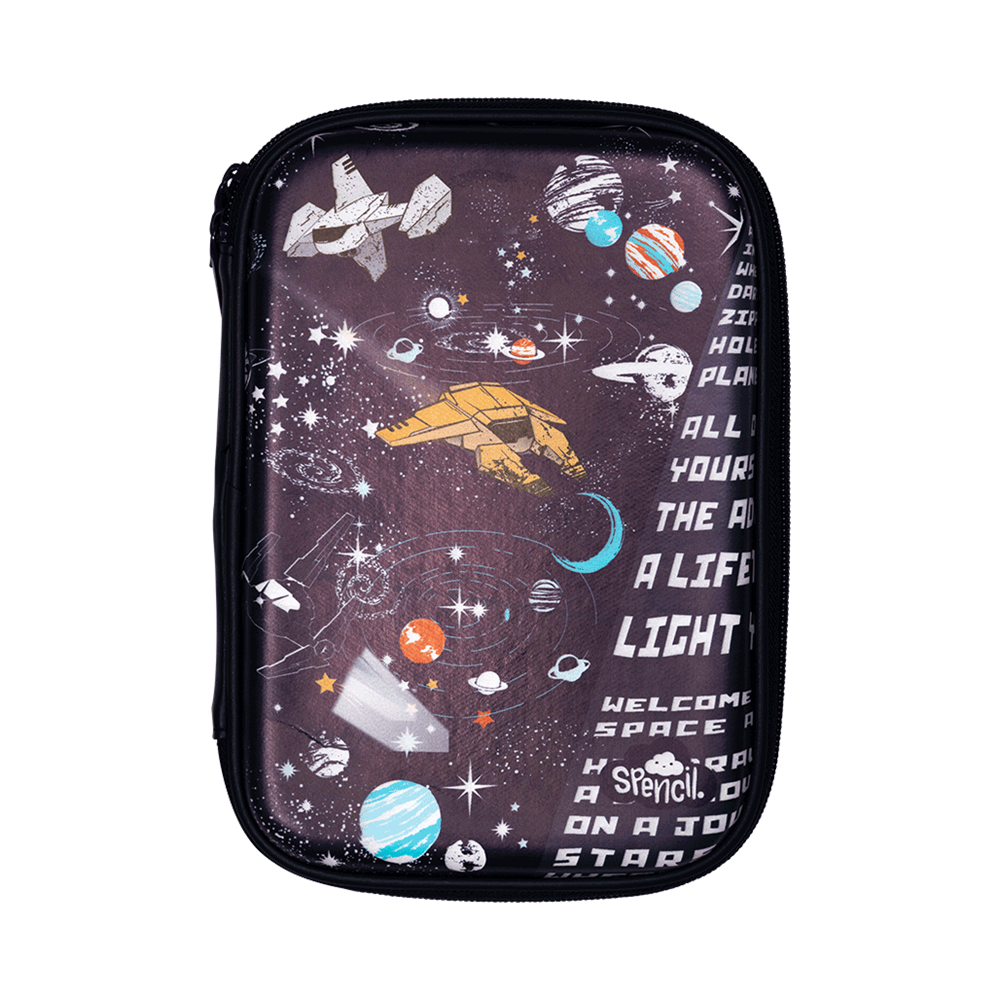 Hard Head Pencil Case - Space Adventure