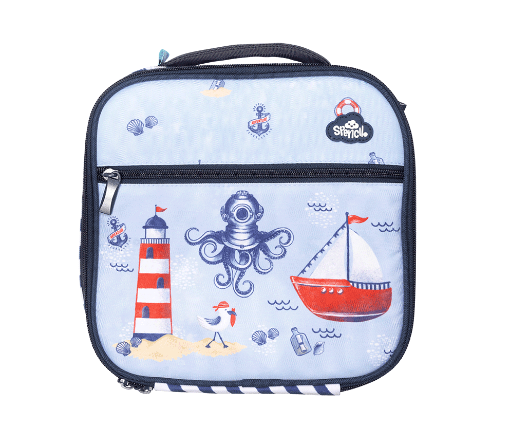 Little Cooler Lunch Bag + Chill Pack - Little Sailor
