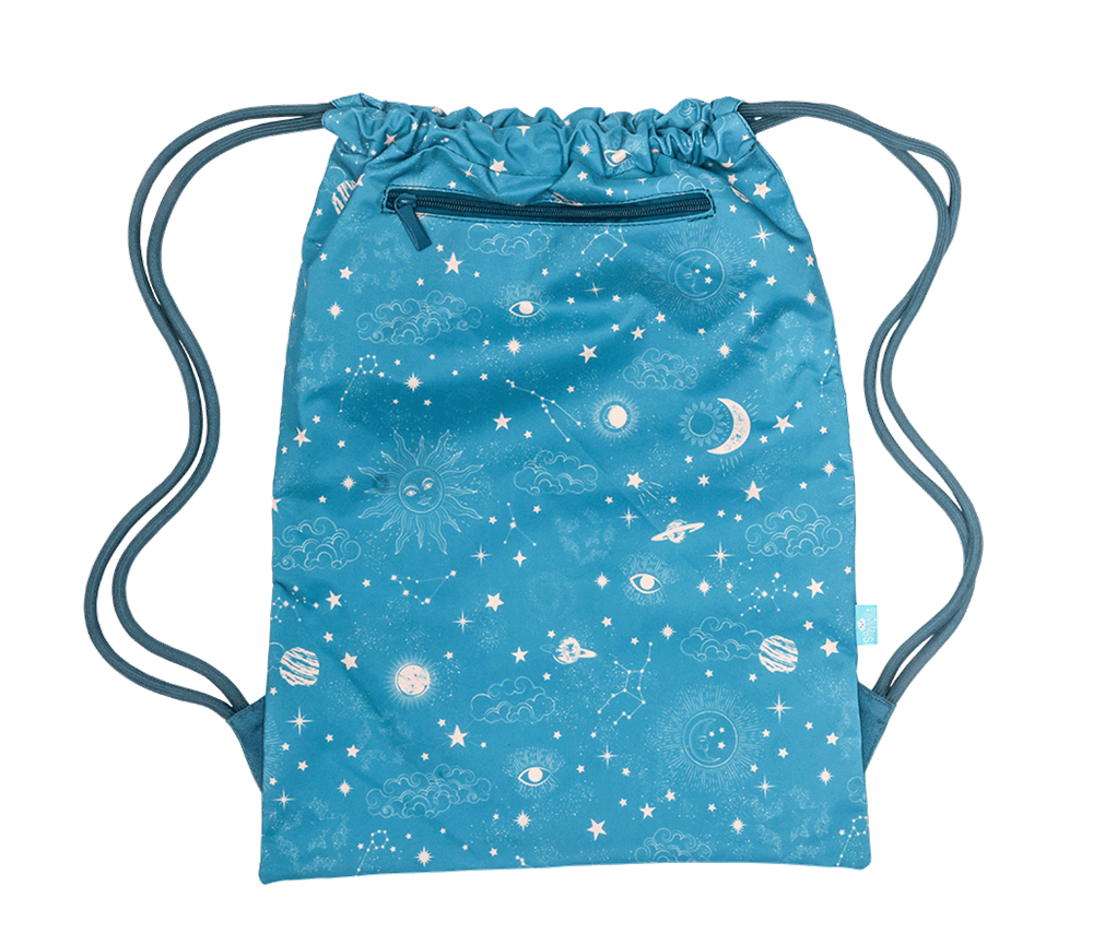 Big Drawstring Bag - Cosmic Canter