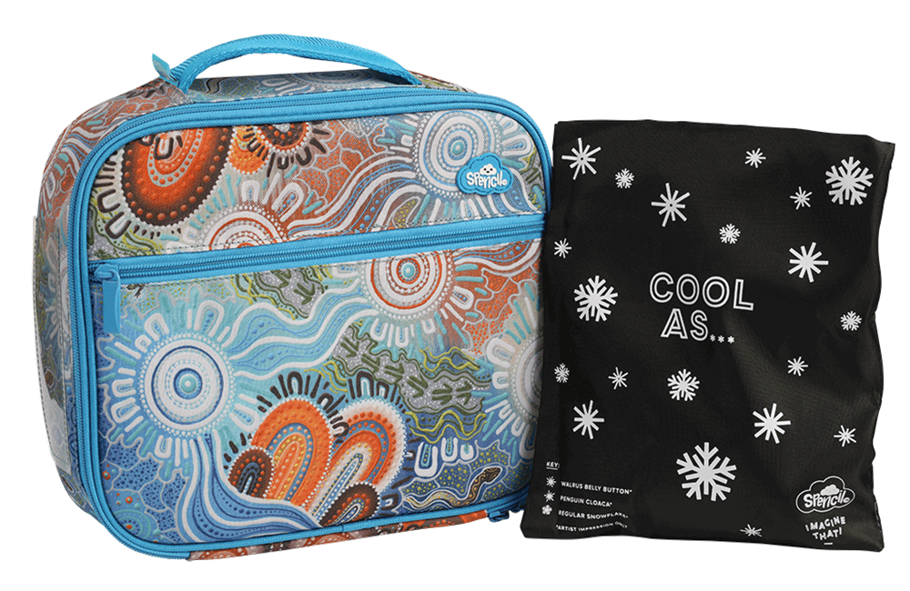 Big Cooler Lunch Bag + Chill Pack - Kalkatungu Muu