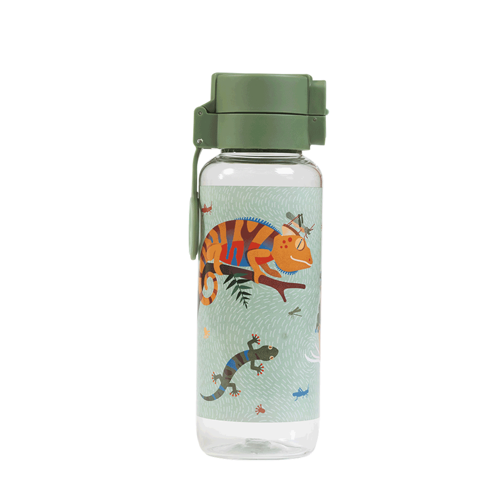 Big Water Bottle - Quirky Chameleon