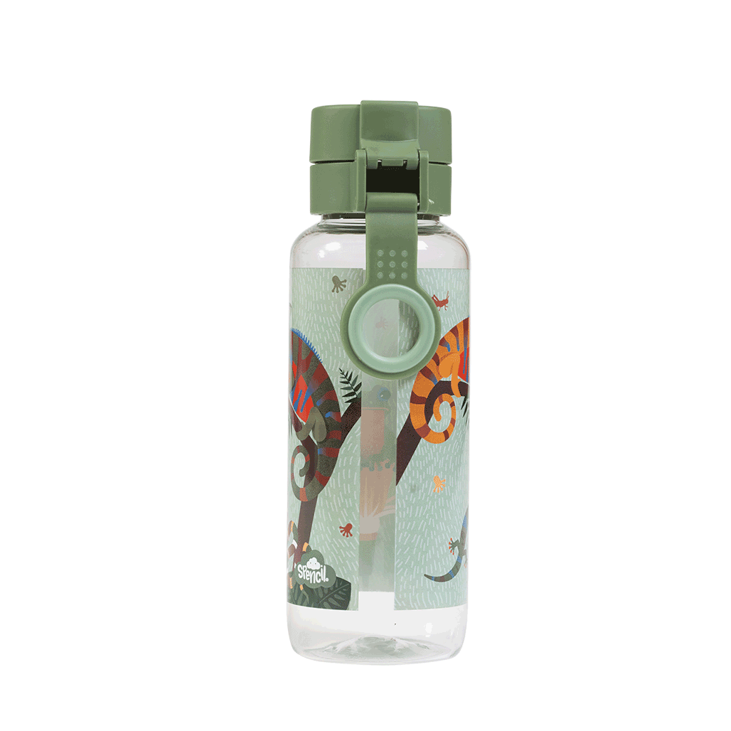 Big Water Bottle - Quirky Chameleon