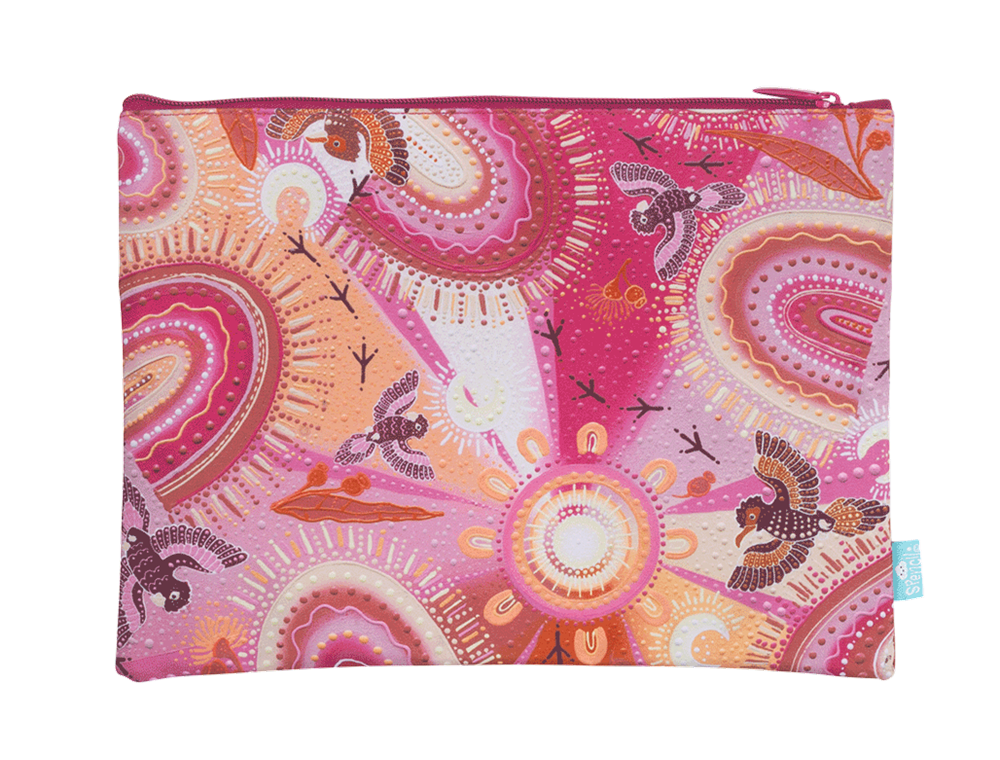 A4 Twin Zip Pencil Case - Yarrawala