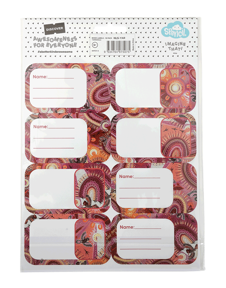Book Labels - Yarrawala