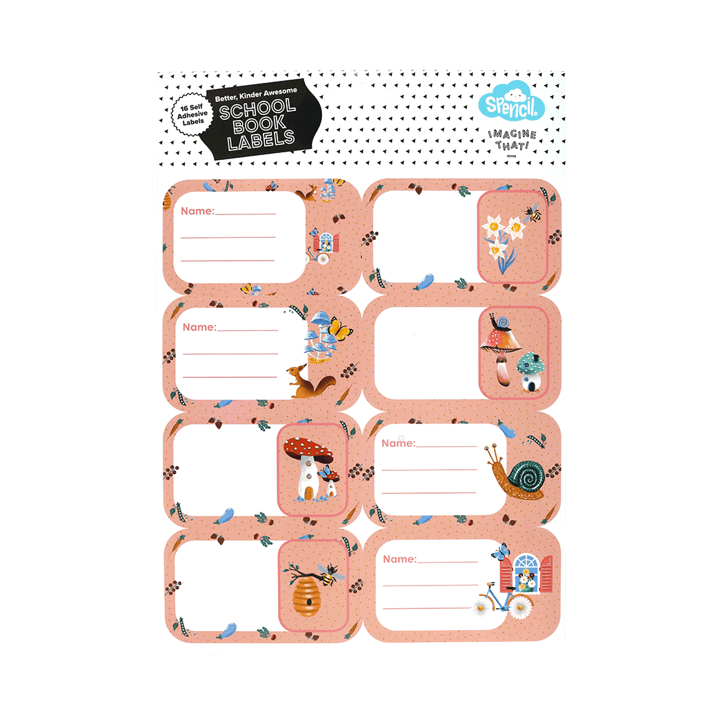 Book Labels - Secret Garden