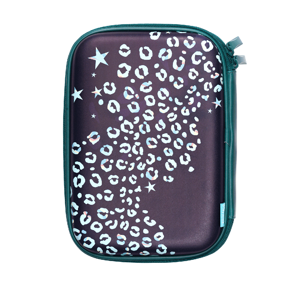 Hard Head Pencil Case - Leopard Queen