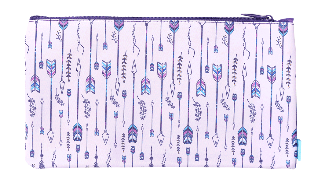 Twin Zip Pencil Case - Dreamcatcher Horse