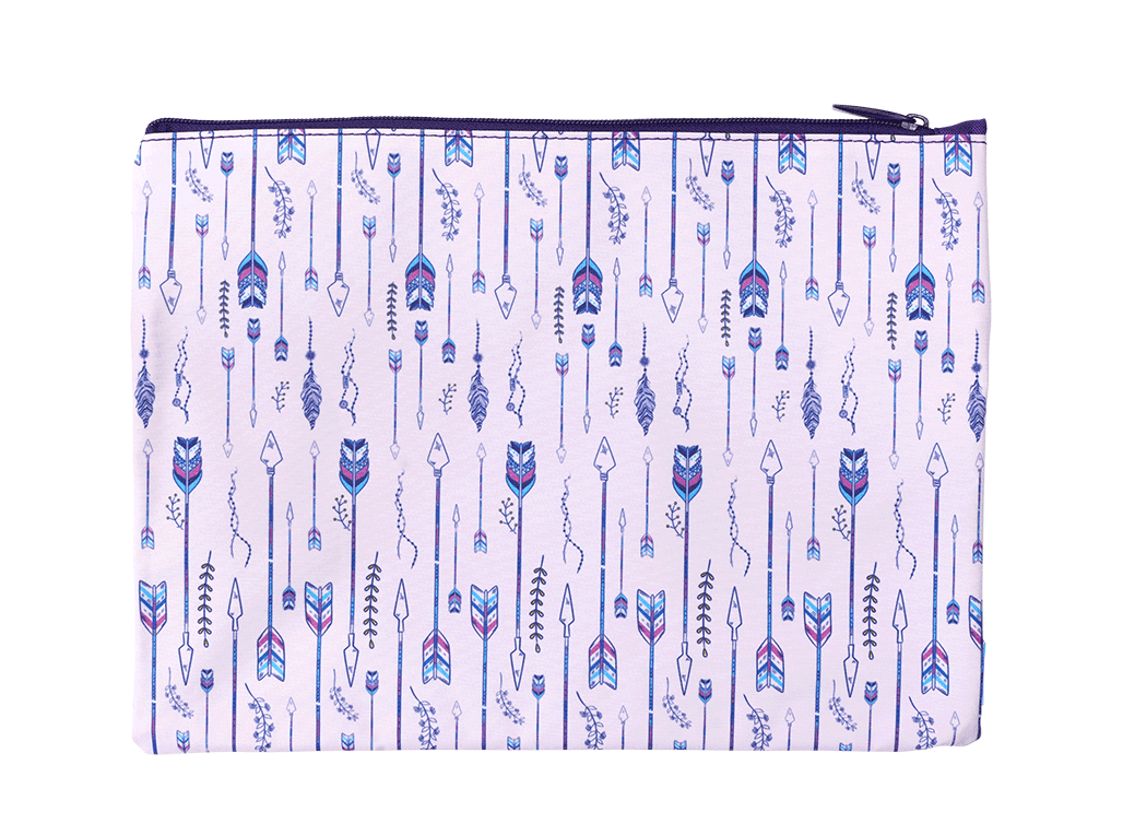 A4 Twin Zip Pencil Case - Dreamcatcher Horse