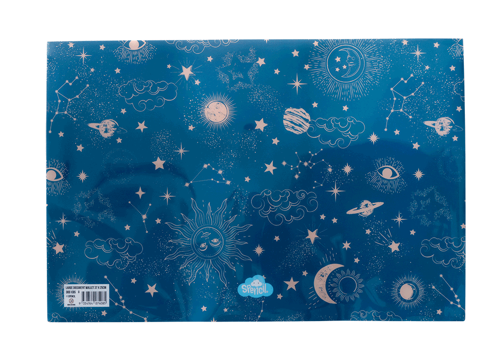 Document Wallet - Cosmic Canter