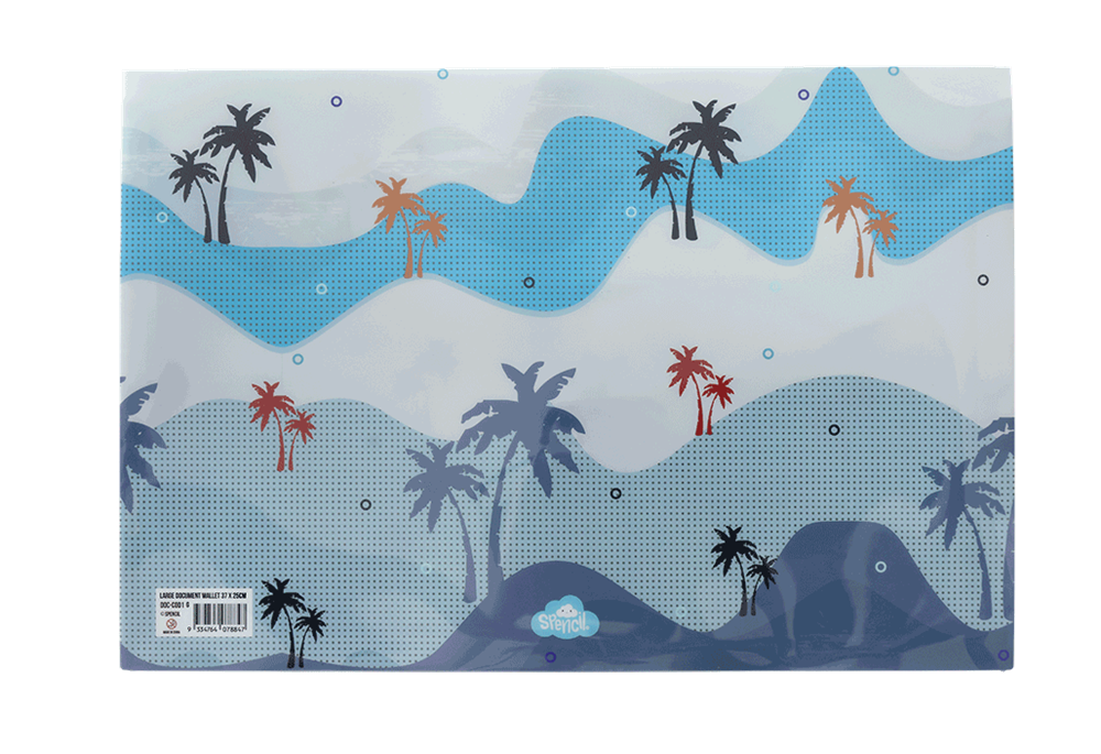 Document Wallet - Cool Dunes 1