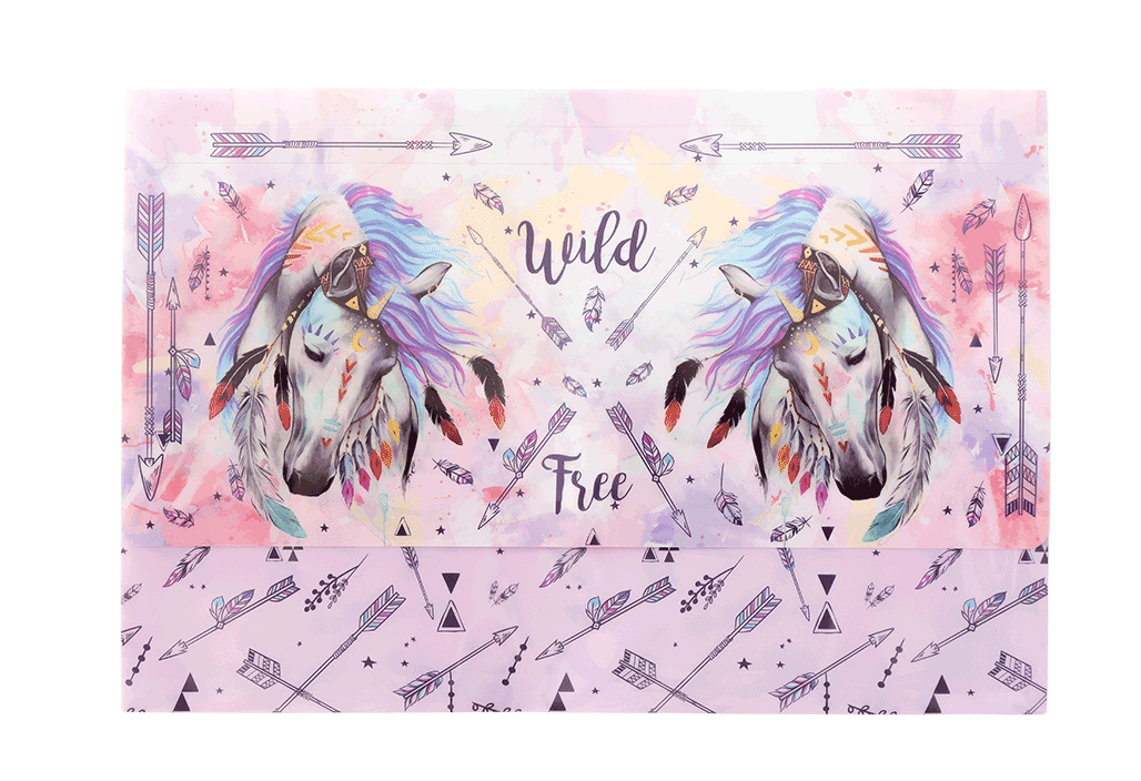 Document Wallet - Dreamcatcher Horse