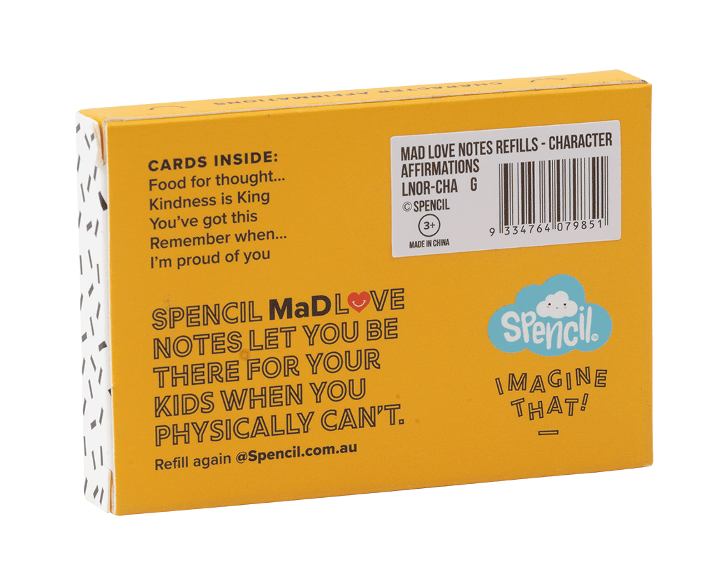 MaD Love Notes Refills - Character Affirmations