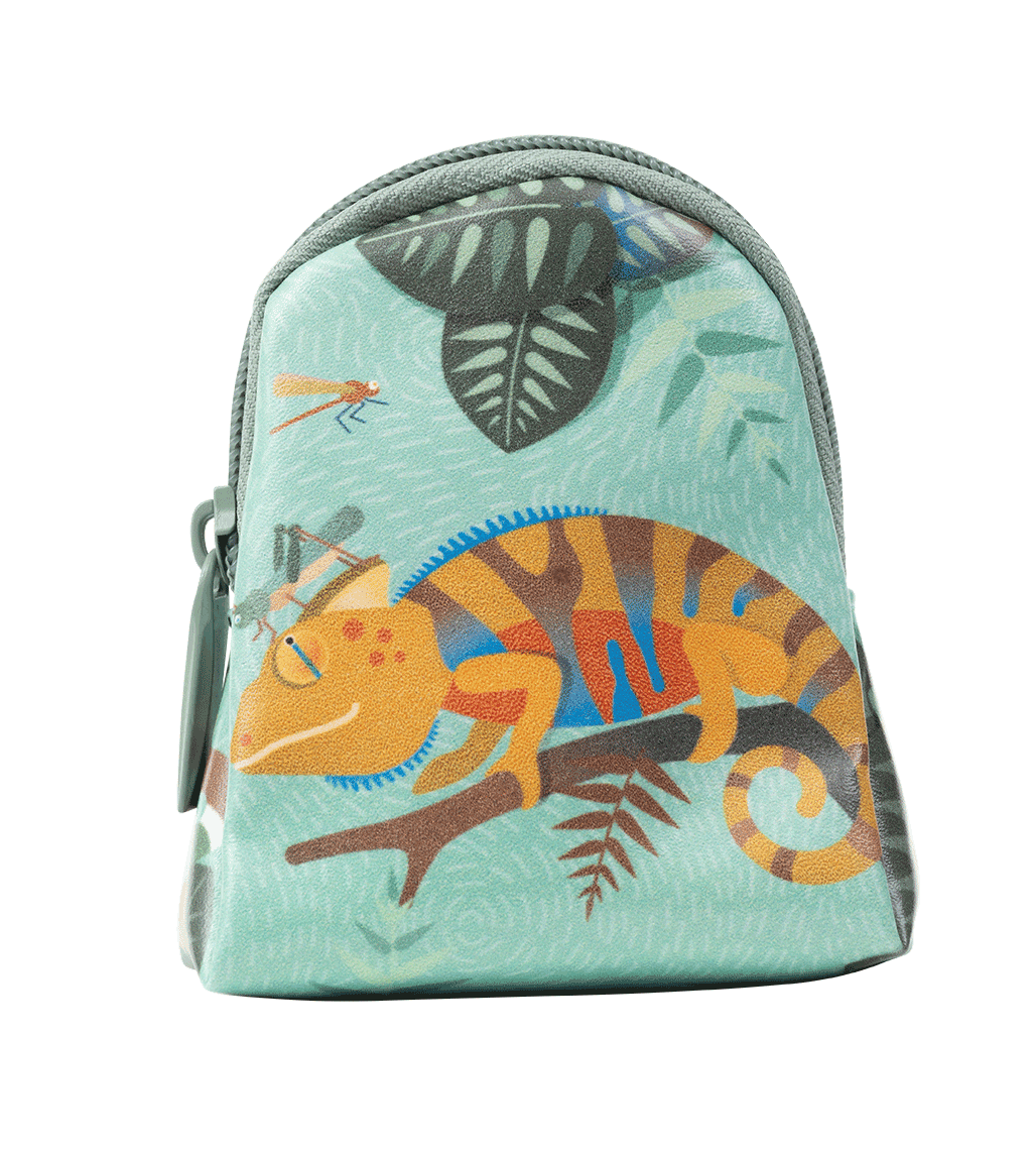 Coin Pouch - Quirky Chameleon