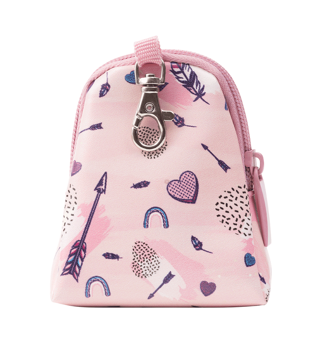 Coin Pouch - Hearts & Arrows