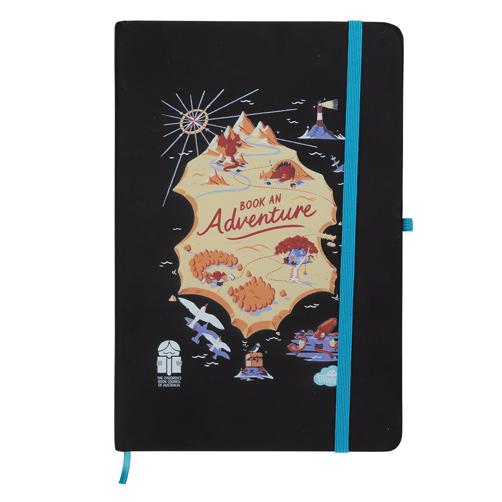 A5 Printed Notebook - Book an Adventure