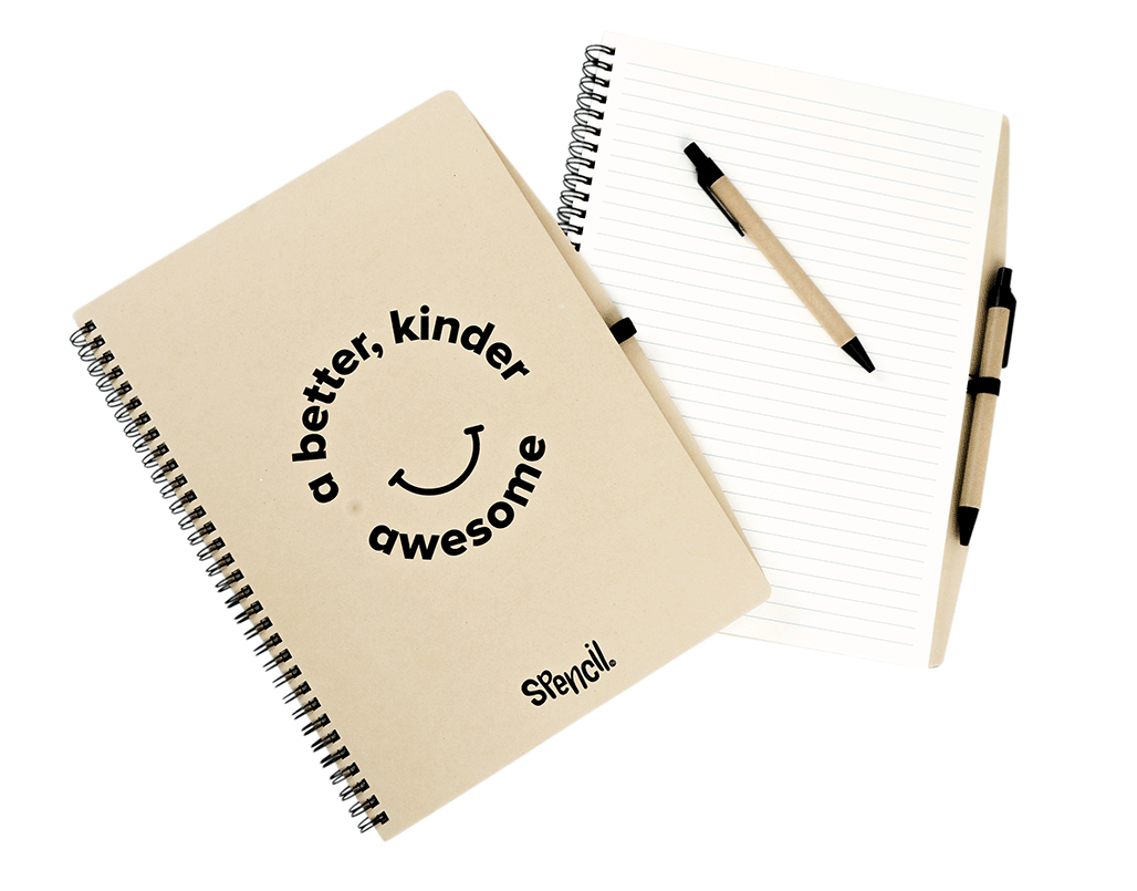 ABKA A4 140pg Recycled Notebook