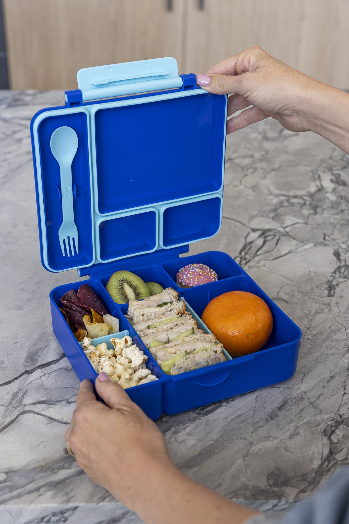 All-in Lunch Box - Azure