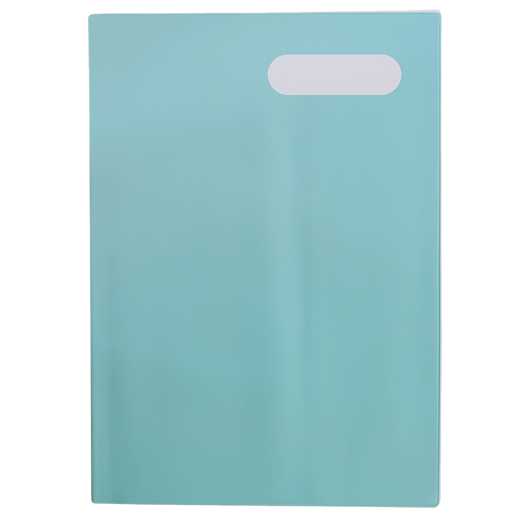 A4 Book Cover - Aqua