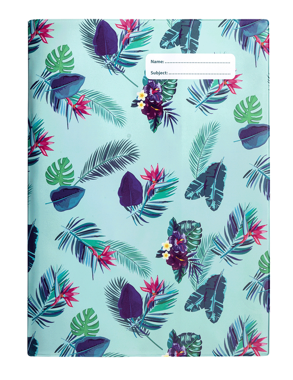 A4 Book Cover - Beach Blooms II
