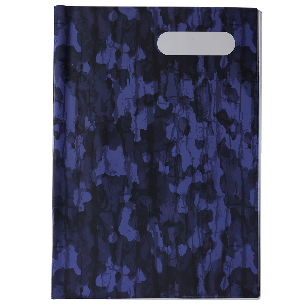A4 Book Cover - Bush Camo 2
