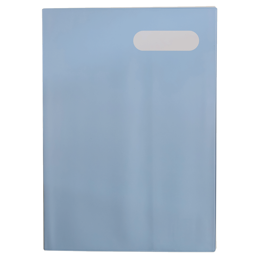 A4 Book Cover - Powder Blue