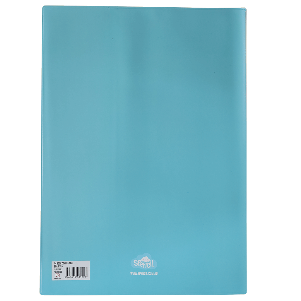 A4 Book Cover - Teal