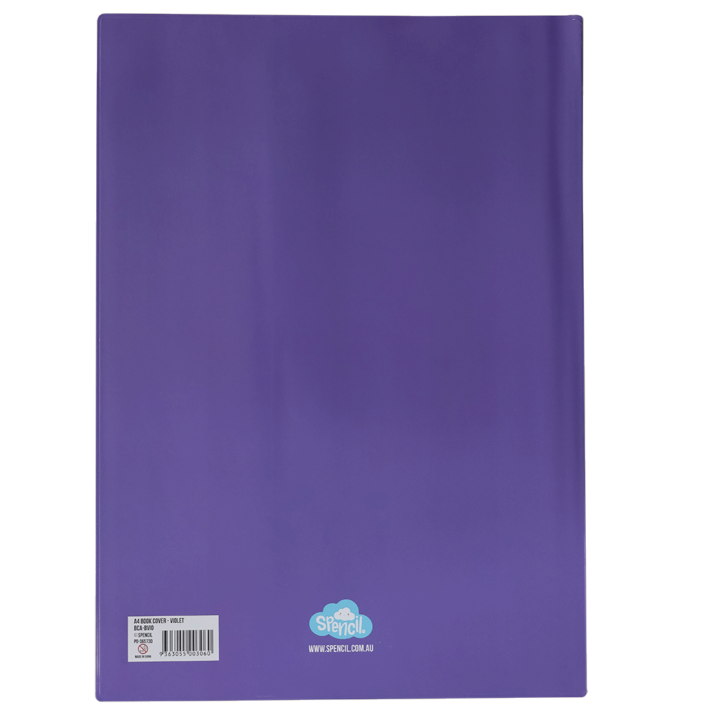 A4 Book Cover - Violet