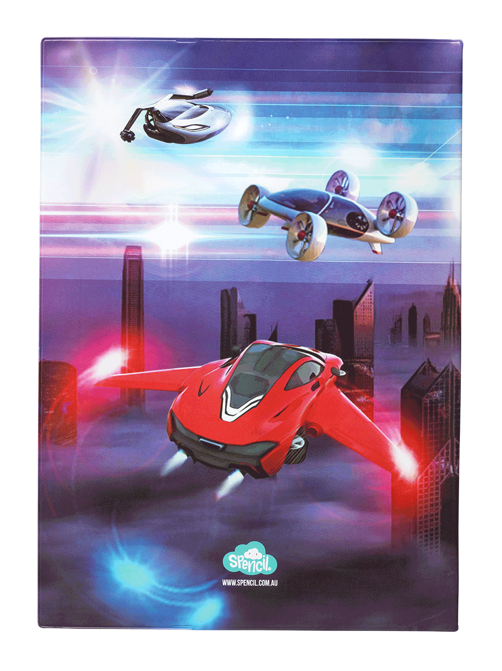 A4 Book Cover - Flying Cars