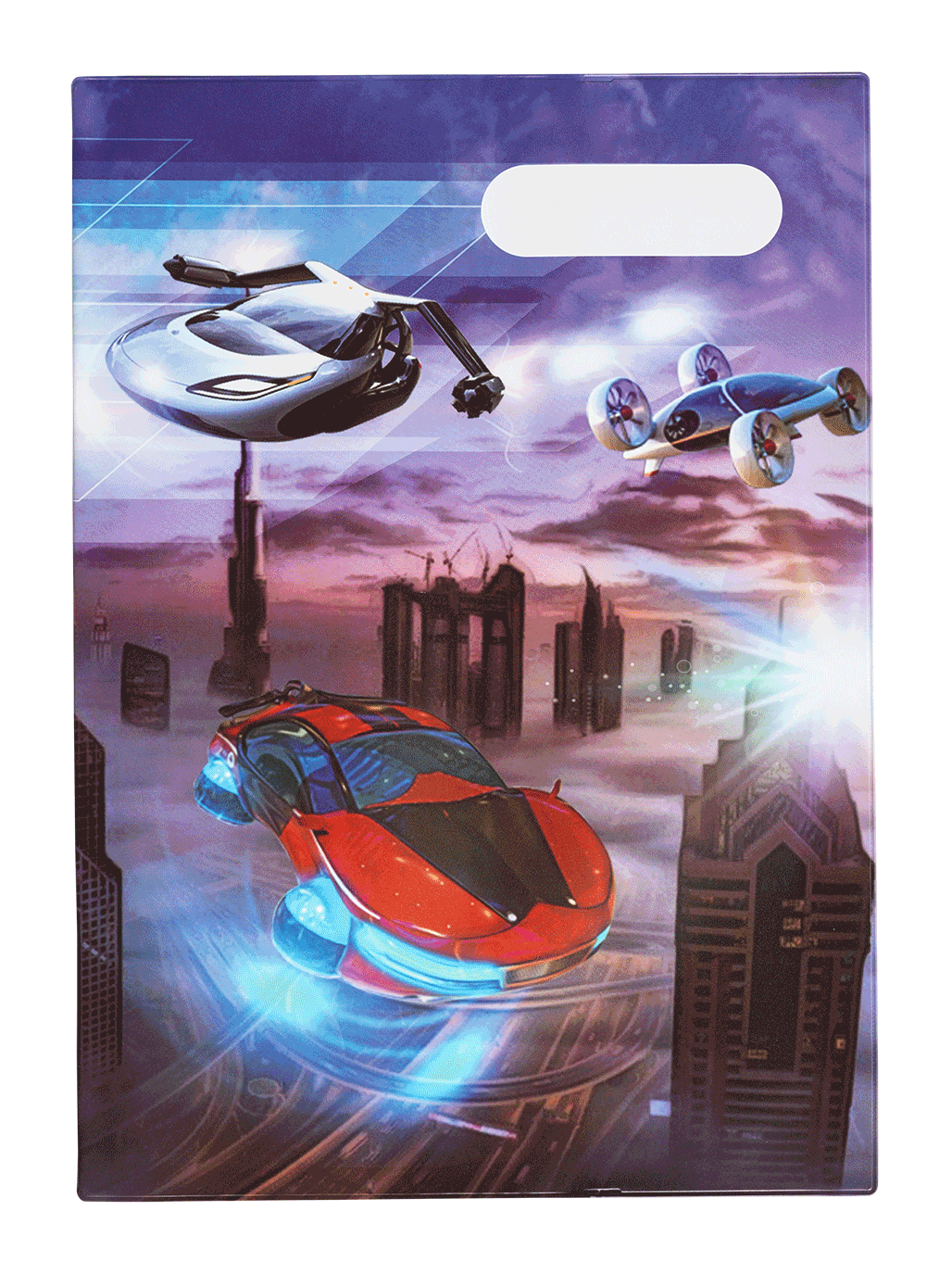 A4 Book Cover - Flying Cars