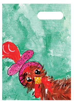 A4 Book Cover - Funky Chickee