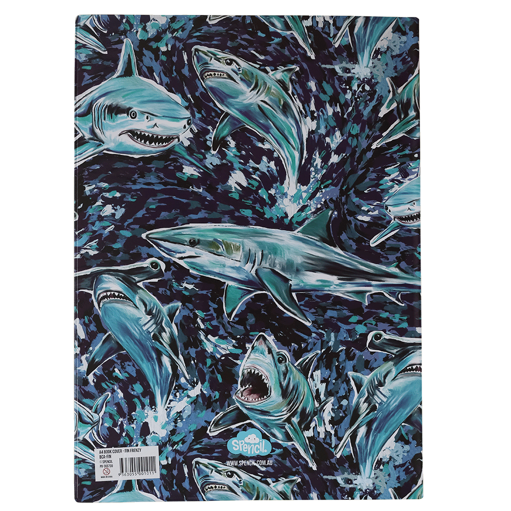A4 Book Cover - Fin Frenzy