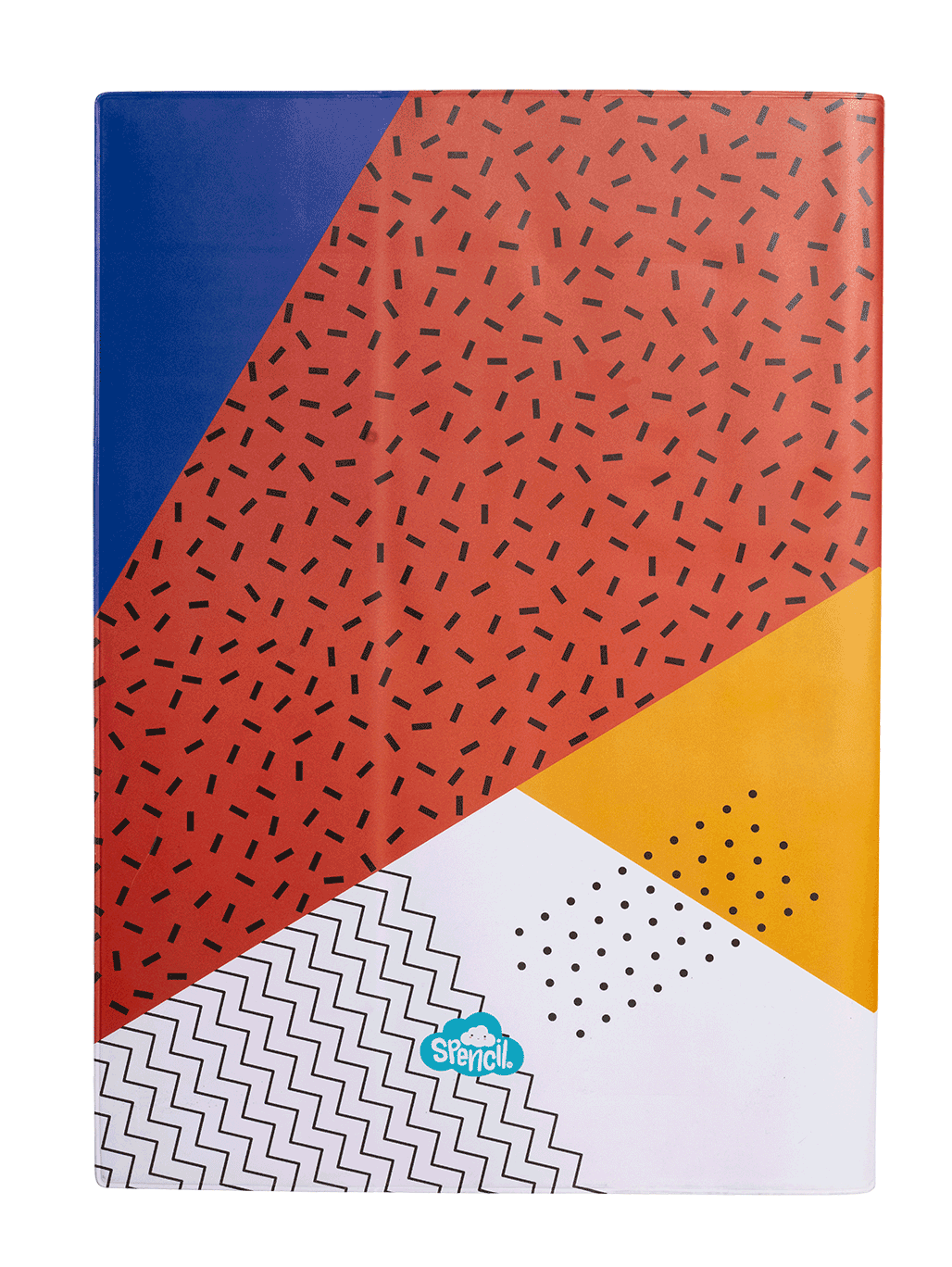 9x7 Exercise Book Cover - Geo Confetti 2