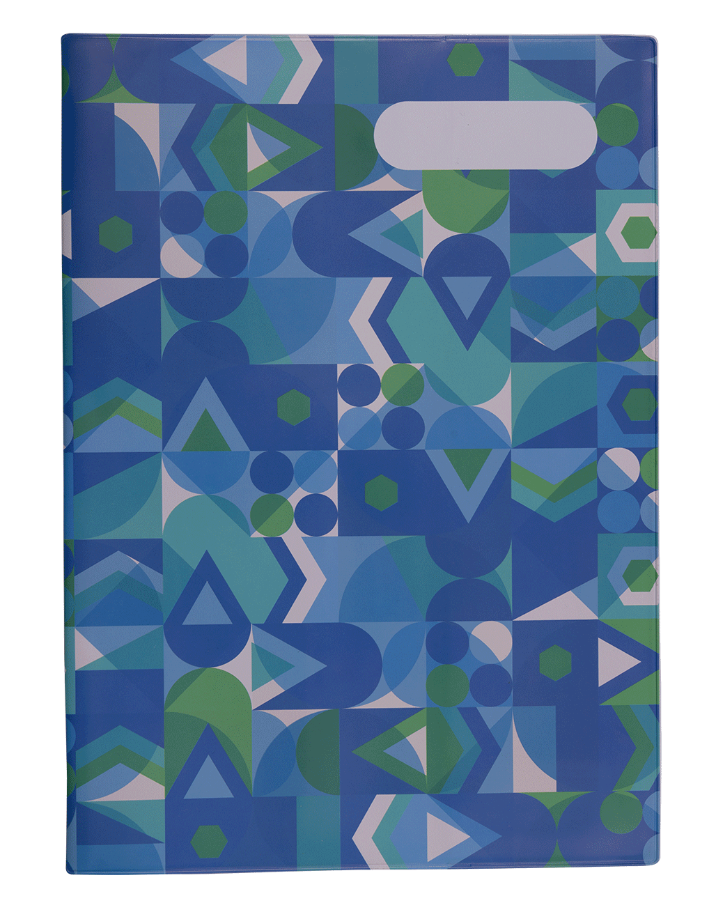 A4 Book Cover - Geo Pop 2