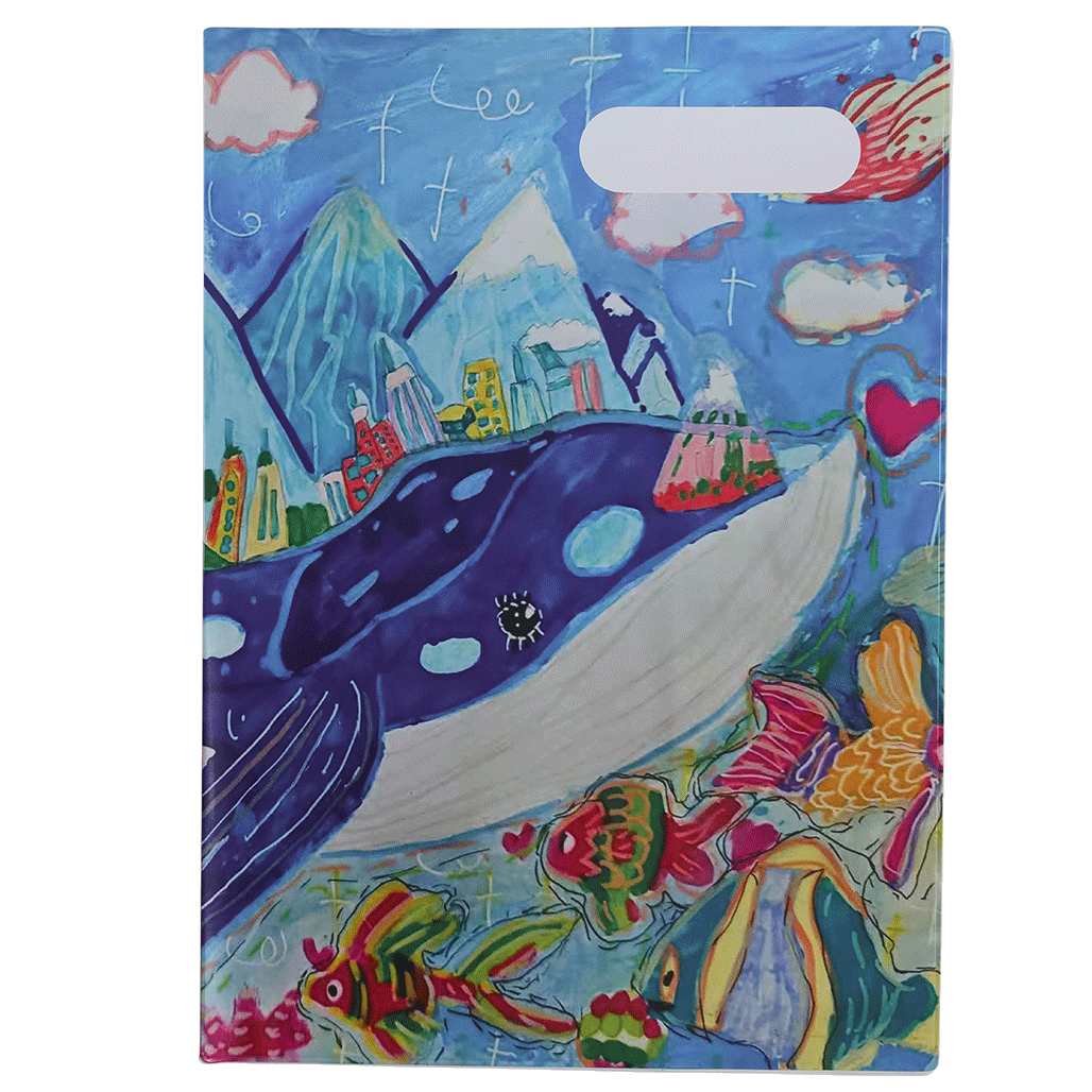 A4 Book Cover - Heal the World with my Little Love