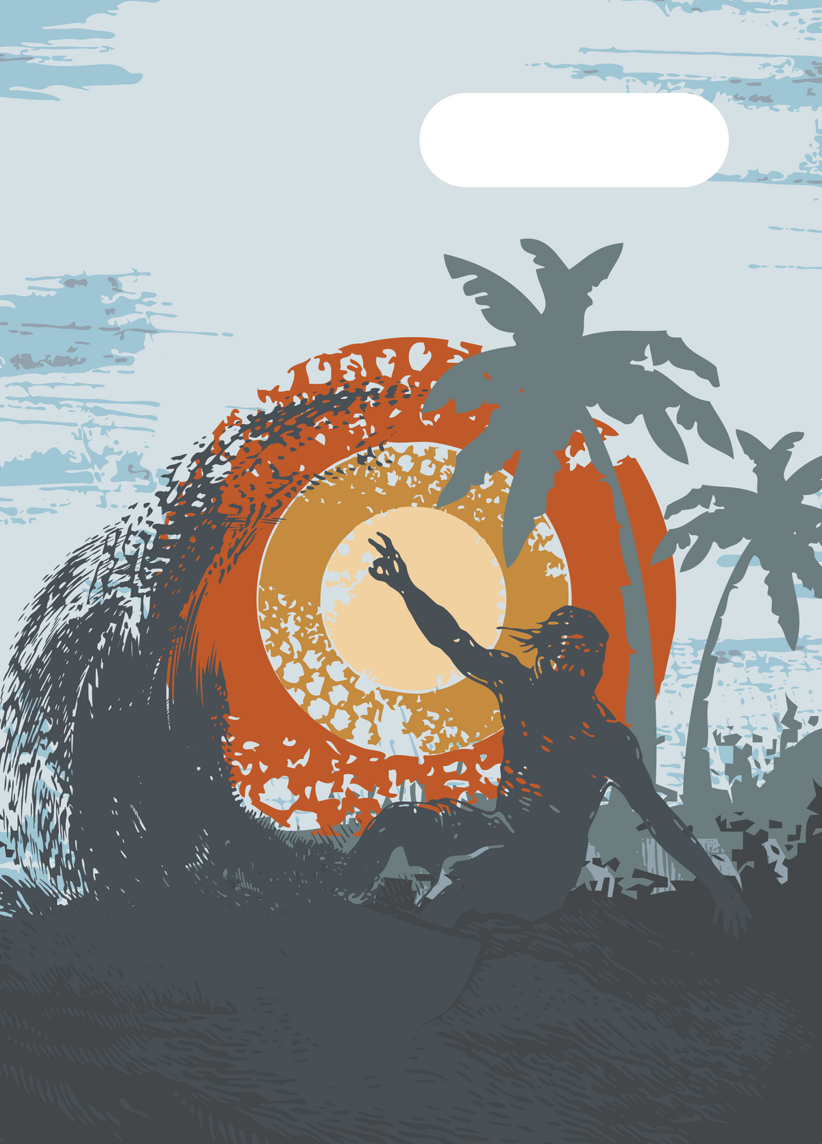 A4 Book Cover - Island Vibes 1