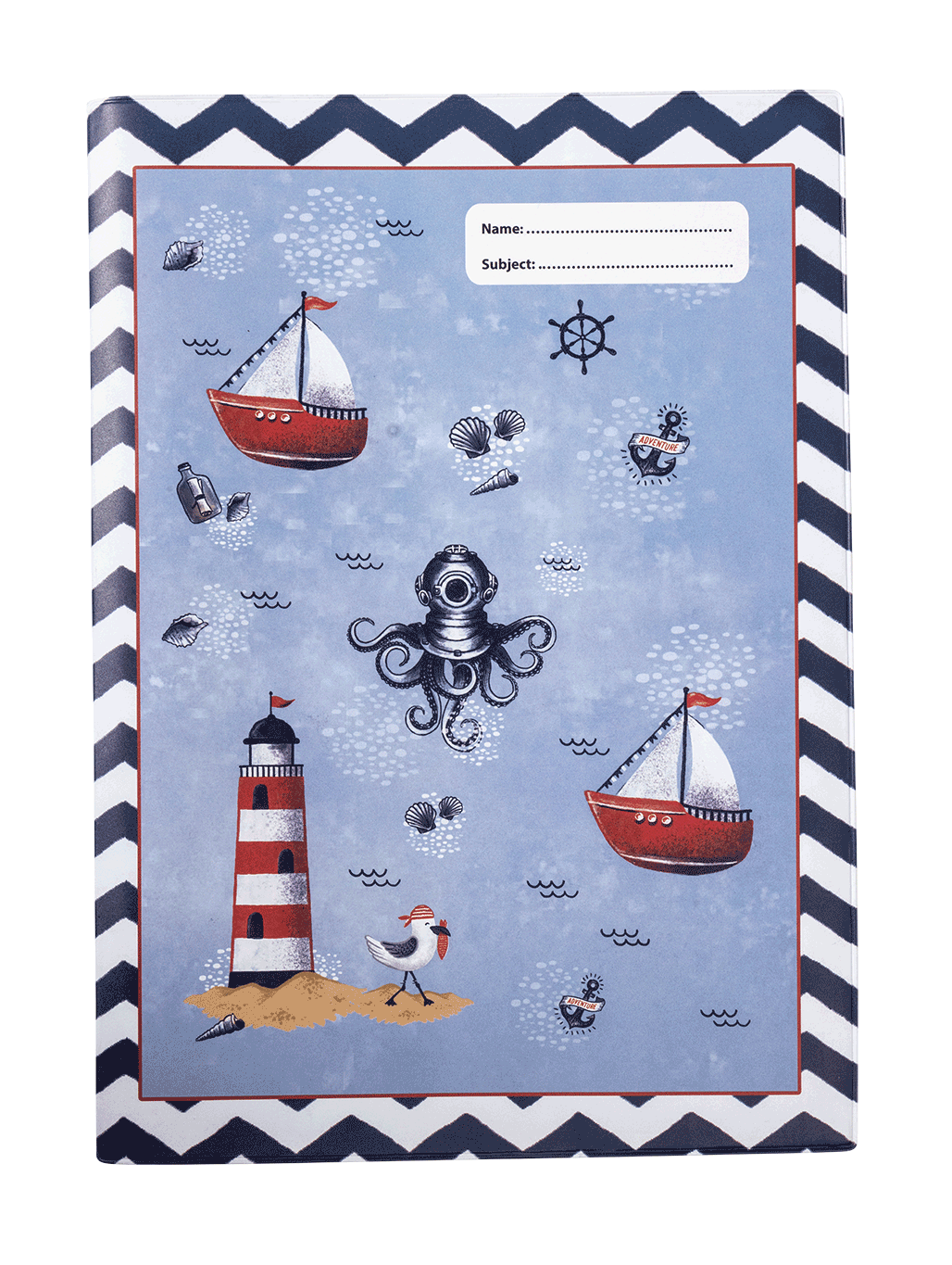 A4 Book Cover - Little Sailor 2