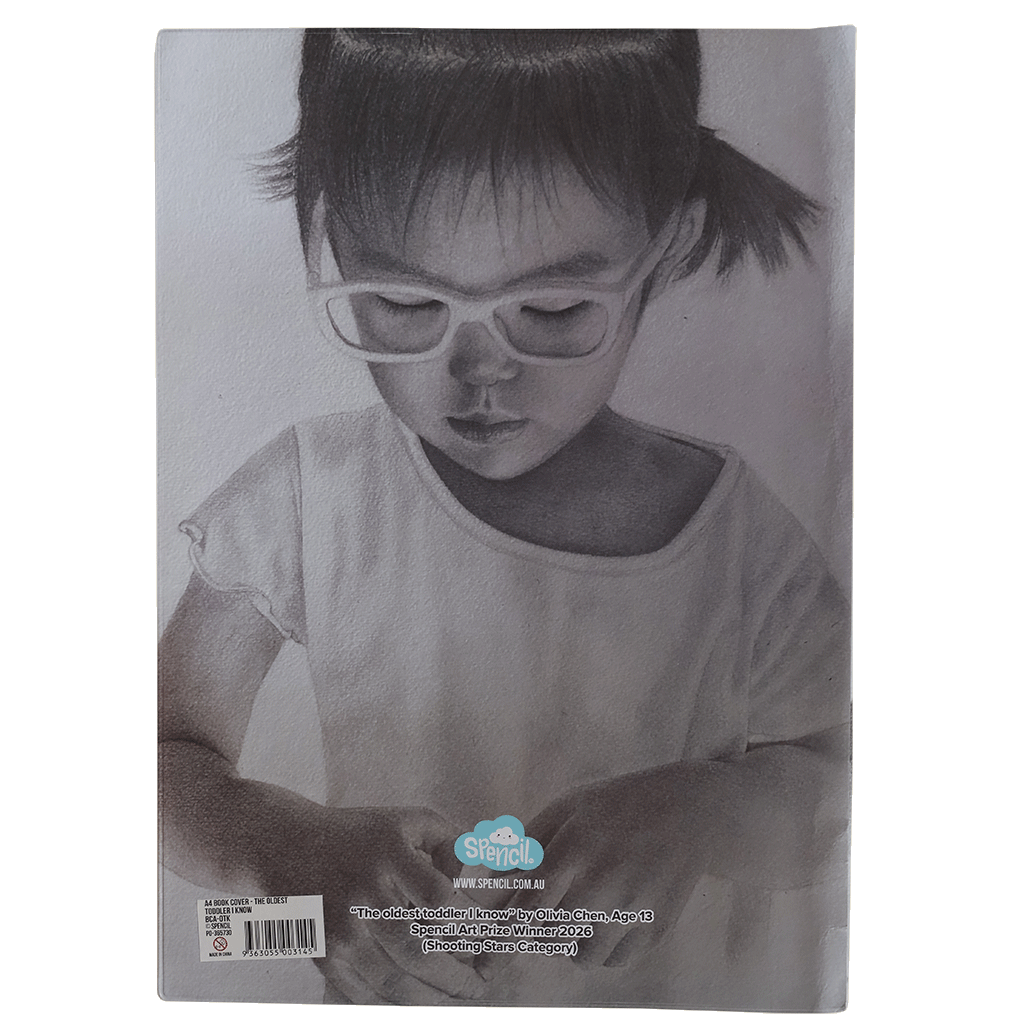 A4 Book Cover - The Oldest Toddler I Know