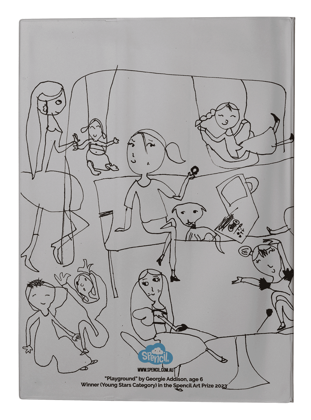 A4 Book Cover - Playground