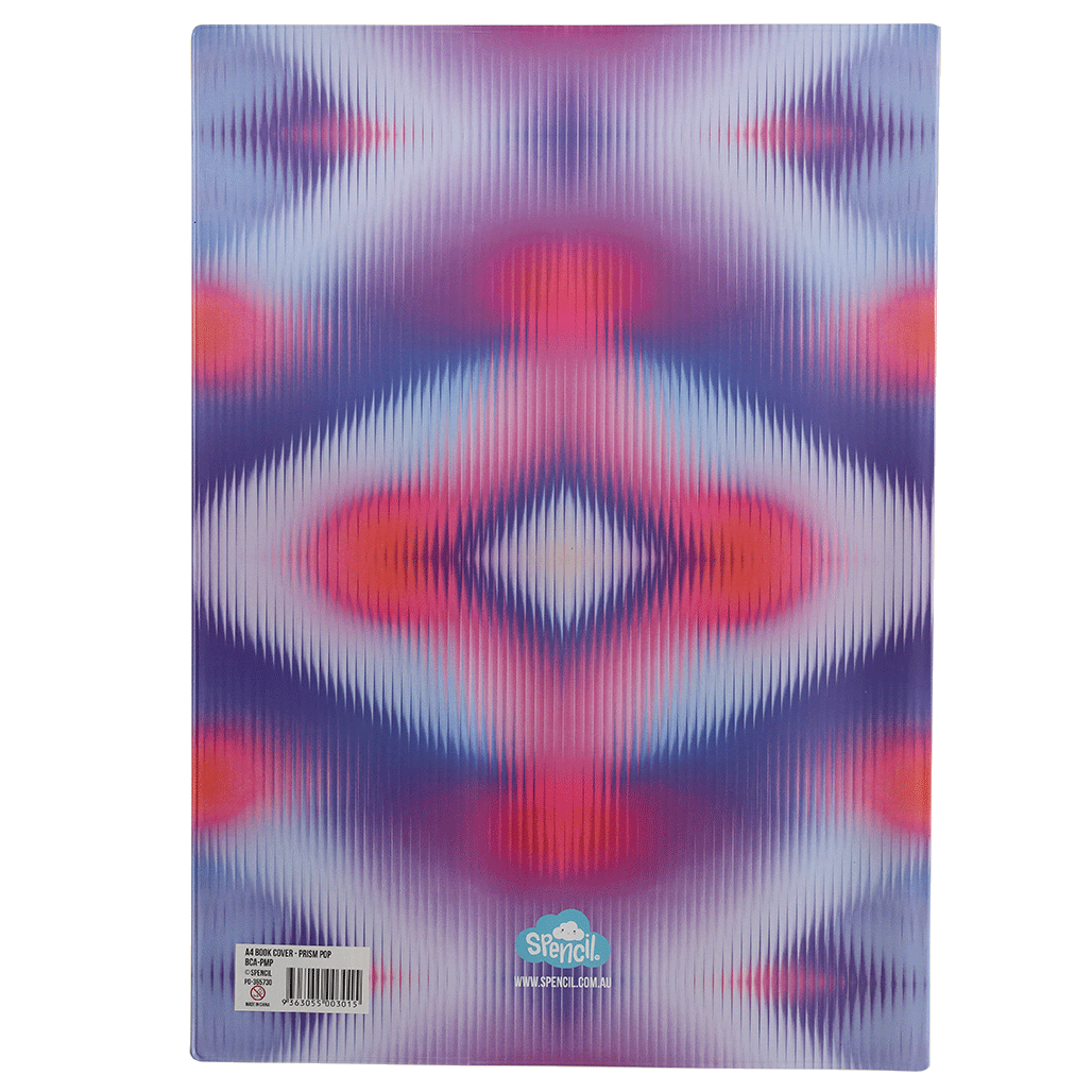 A4 Book Cover - Prism Pop