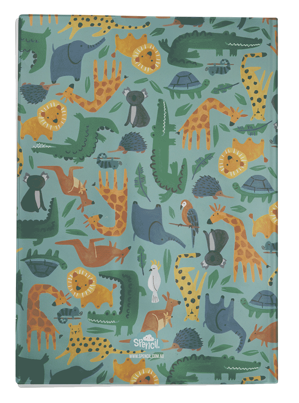 A4 Book Cover - Safari Puzzle 2