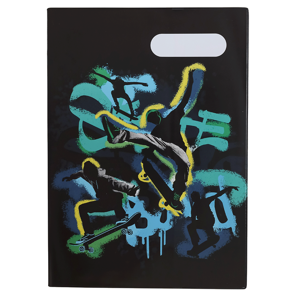 A4 Book Cover - Skate Crew