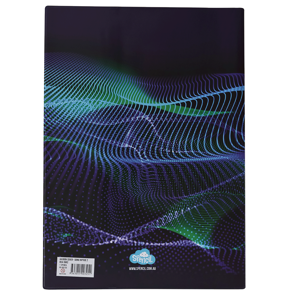 A4 Book Cover - Sonic Riptide 2