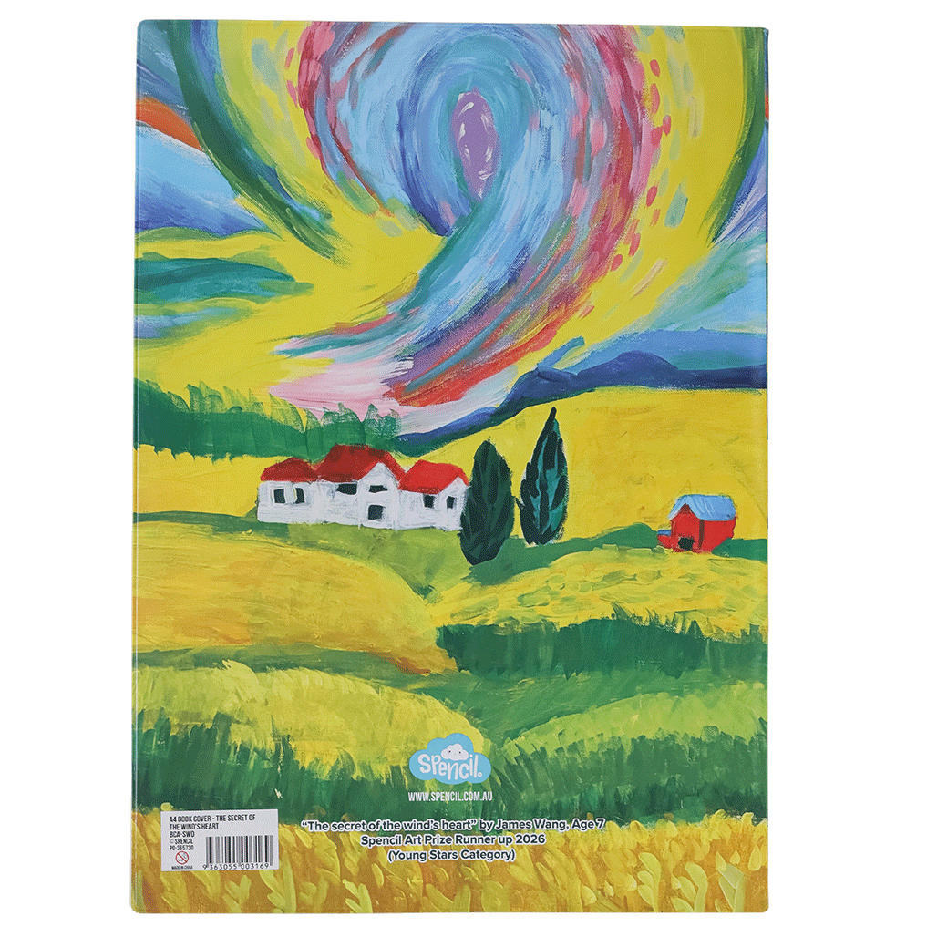 A4 Book Cover - The Secret of the Wind's Heart